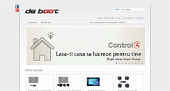 Desktop Screenshot of deboot.ro